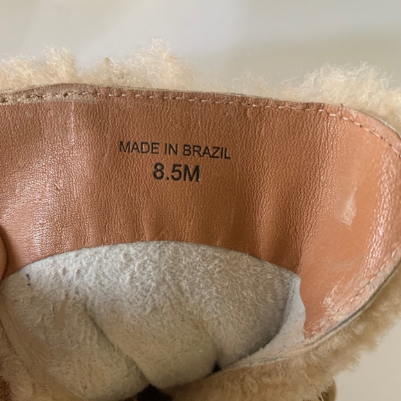 Unique Derek Lam 10 Crosby Calf Hair and Suede Ankle Booties Size 8.5 - Picture 9 of 10